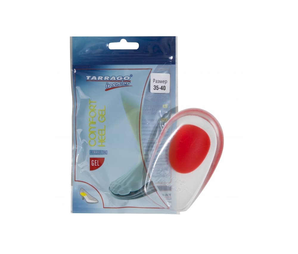 Подпяточник гелевый, с высокой пяткой, COMFORT HEEL GEL (35/40)